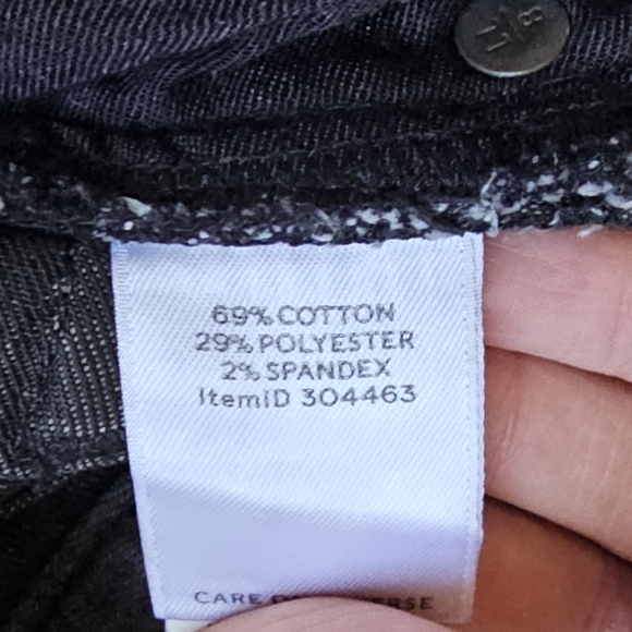 LL Bean Signature Womens Boyfriend Jeans Gray‎ Wash size 10 - Picture 7 of 13